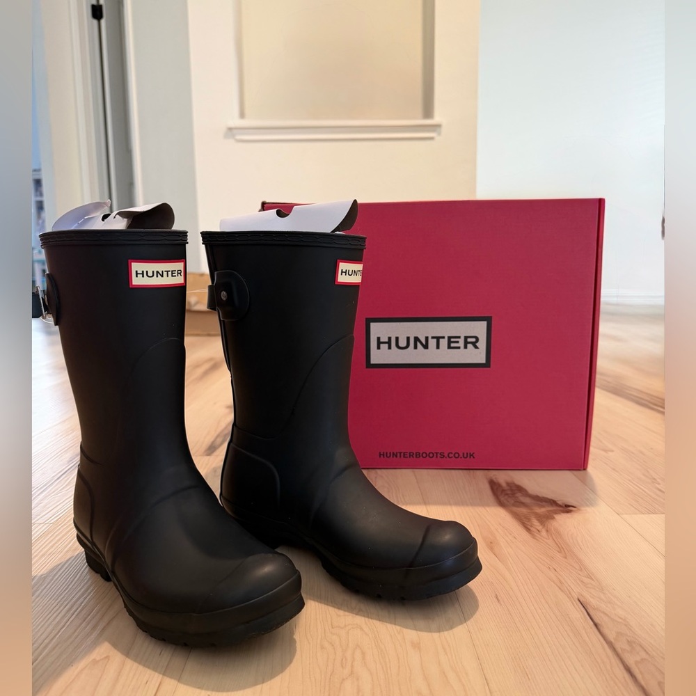 NWT Hunter Women's Original Short Back Adjustable Boot